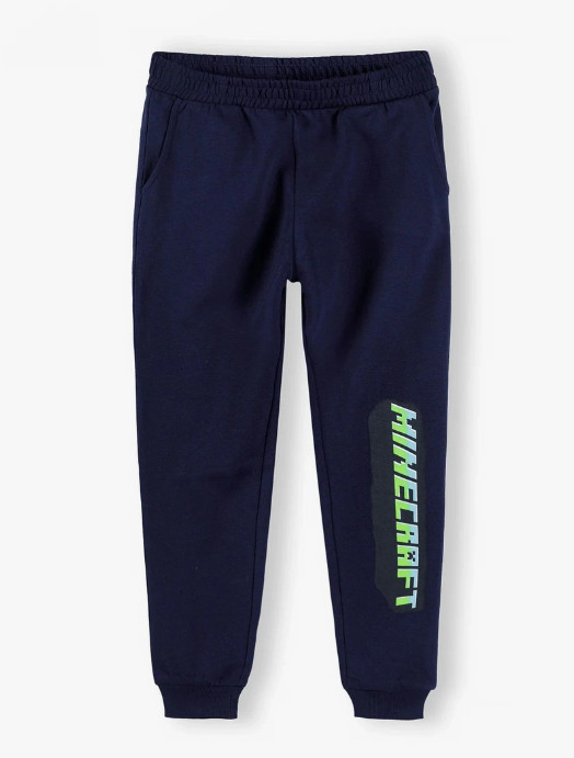 Minecraft barnbyxor långbyxor jogging 8 år