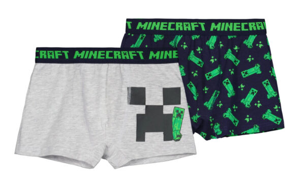 Minecraft barnboxershorts 2-pack 10 år
