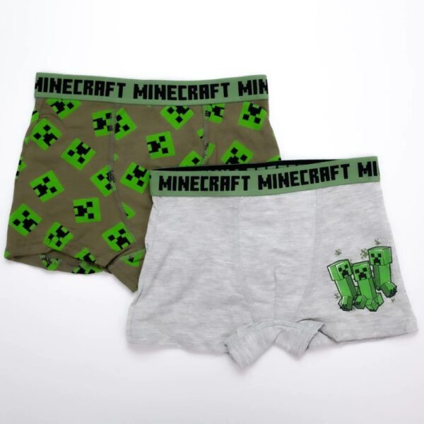 Minecraft barnboxershorts 2-pack 8 år
