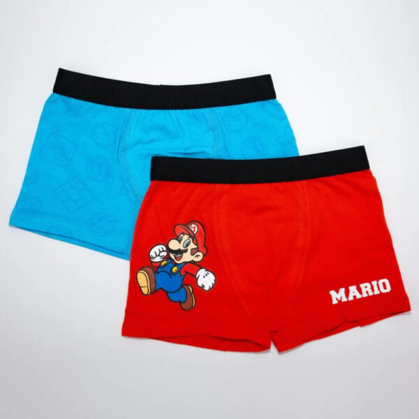 Super Mario barnboxers 2-pack 8 år