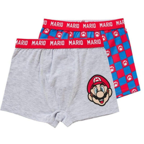 Super Mario barnboxershorts 2-pack 10 år