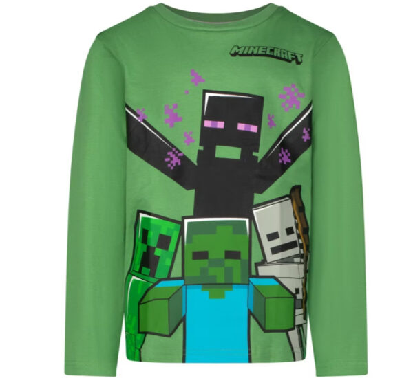 Minecraft långärmad tröja för barn 6 år