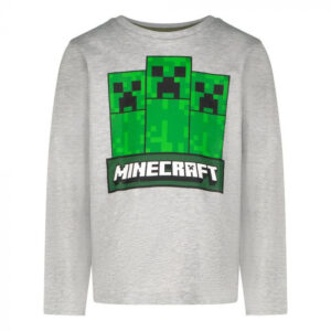 Minecraft Trio barntröja med lång ärm 6 år
