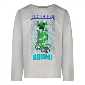 Minecraft barntröja med lång ärm, storlek 12 år