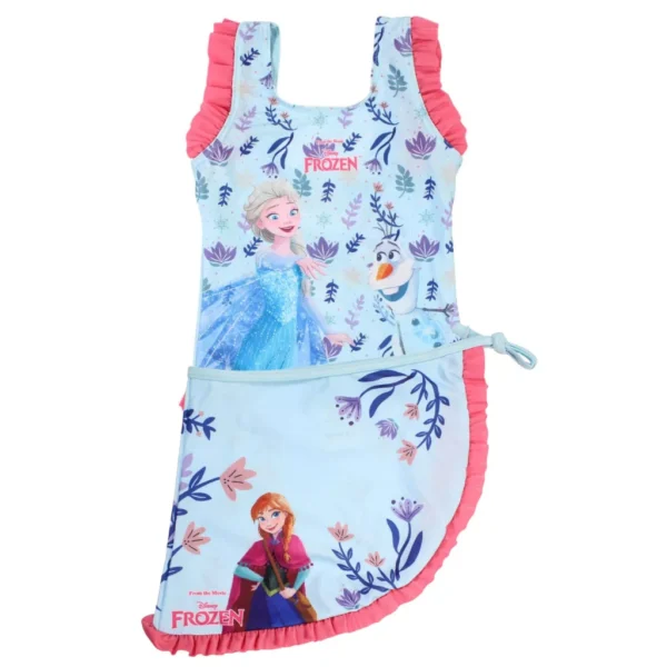 Disney Frozen badkläder och sarong för barn 7–8 år / 122–128 cm - Bild 2