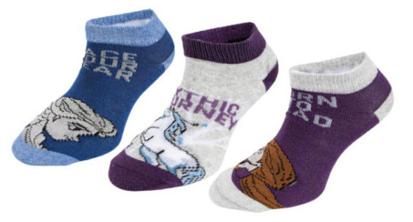 Disney Frost osynliga strumpor 3-pack 27–30