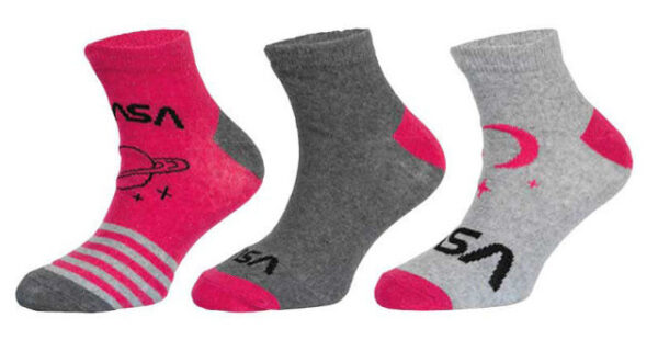 NASA osynliga barnstrumpor storlek 31/34