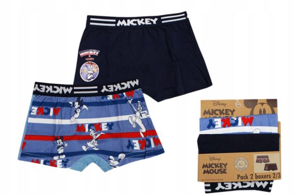 Disney Musse Pigg barnboxershorts, 2-pack, 4/5 år