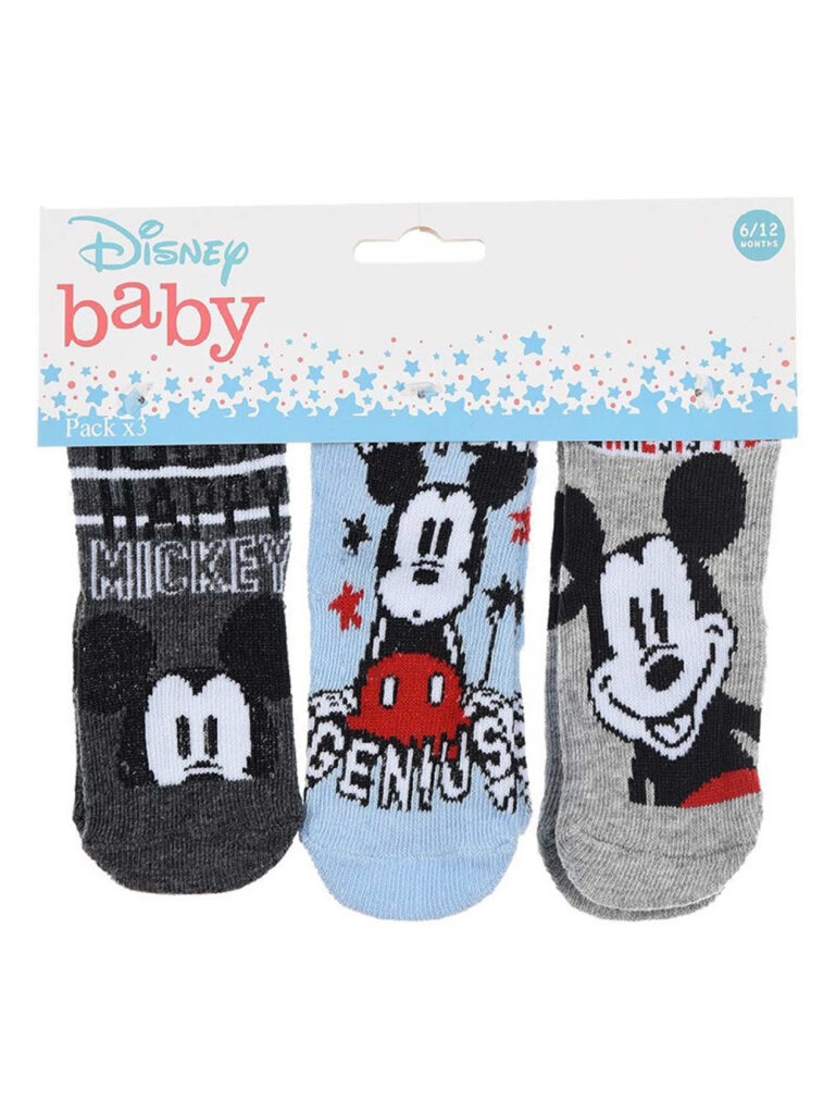 Disney Mickey babysockor 0–6 månader