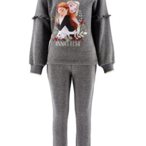 Disney Frozen barnset med paljettbeströdd joggingdress, 5 år