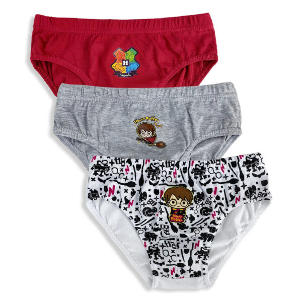 Harry Potter barnunderkläder, 3-pack underbyxor 4/5 år