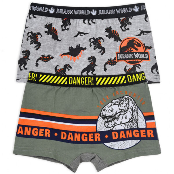 Jurassic World barnboxershorts 2-pack 2/3 år