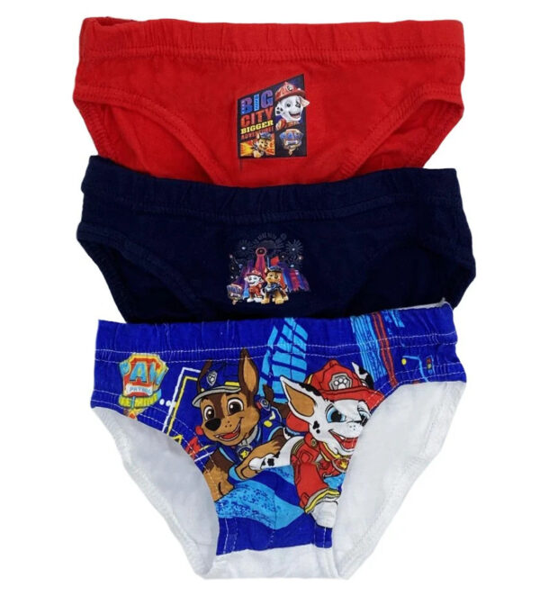 Paw Patrol barnunderkläder, 3-pack 6/8 år