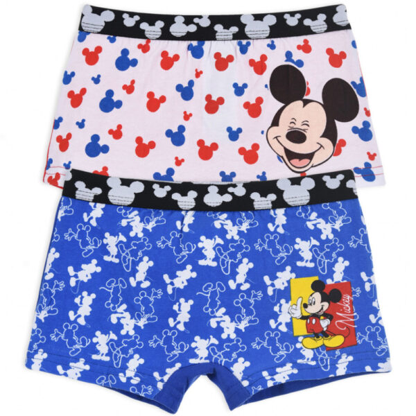 Disney Mickey barnboxershorts 2-pack 6/8 år