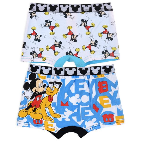 Disney Mickey barnboxershorts 2-pack 6/8 år