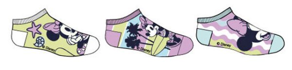 Disney Minnie osynliga barnstrumpor 27/30