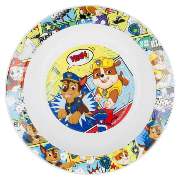 Paw Patrol Comic mikrovågssäker djup tallrik 16 cm