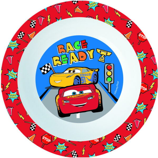 Disney Cars Lets Race djup tallrik 16 cm