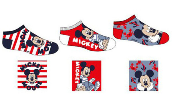 Disney Mickey barnstrumpor no-show 31/34