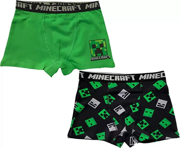 Minecraft Boxershorts Barn 2-pack 152 cm
