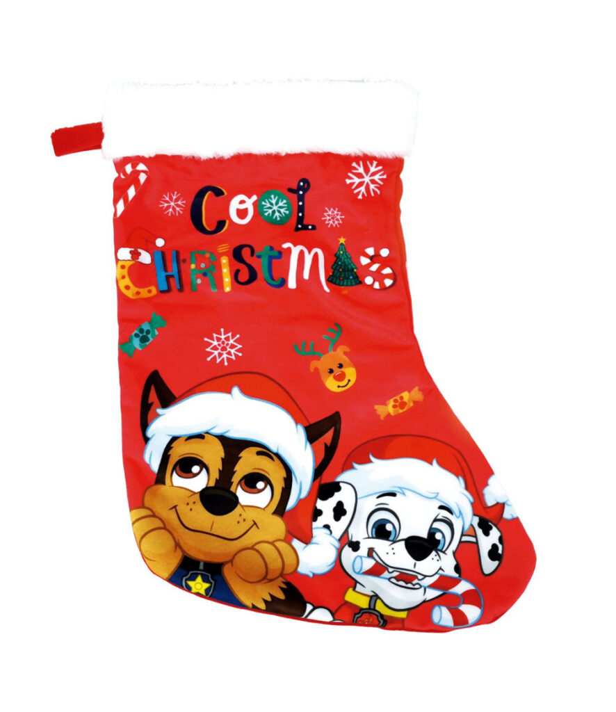 Paw Patrol julstrumpa, stövel 42 cm