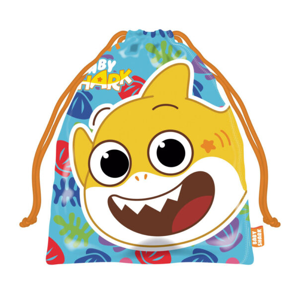 Baby Shark gul lunchväska 26,5 cm