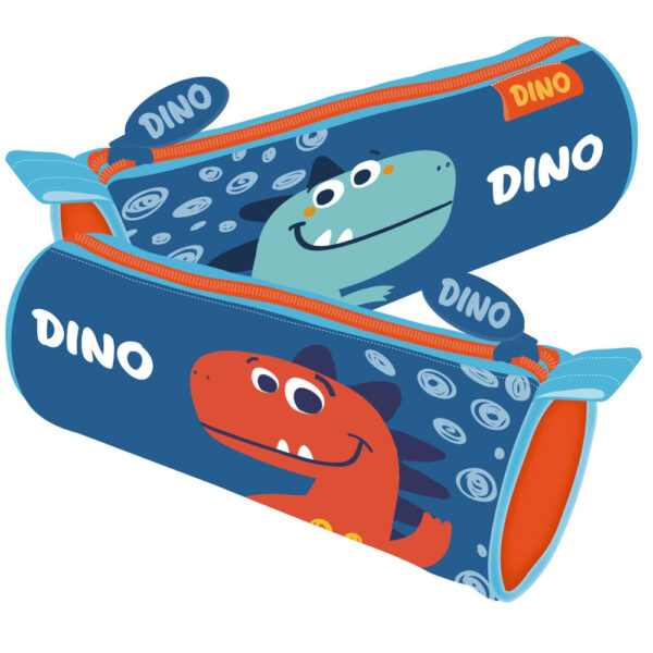 Dinosaur pennfodral blå 21 cm