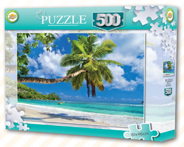 Ocean Seychelles Beach pussel - 500 bitar