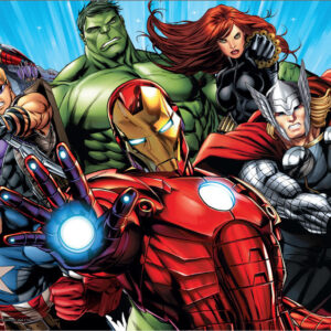 Avengers bordsunderlägg 43x28 cm