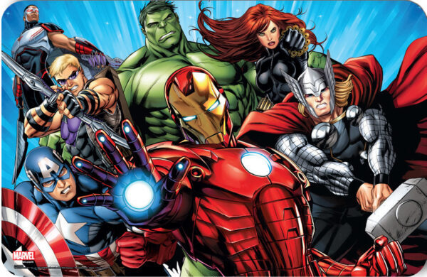 Avengers bordsunderlägg 43x28 cm