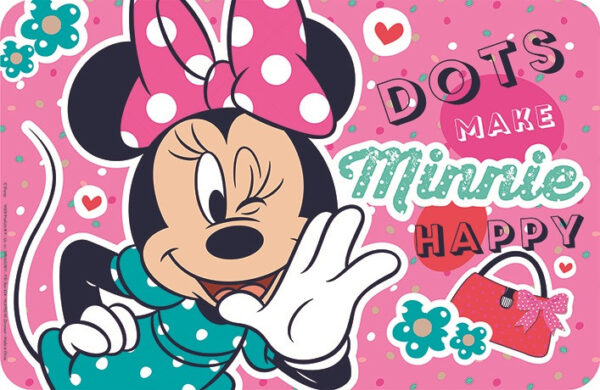 Disney Minnie Happy Dots bordsunderlägg 43x28 cm