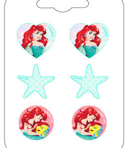Disney Princess Ariel örhänge set 3 par