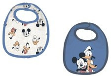 Disney Mickey haklapp set 2-pack för baby