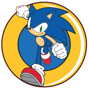 Sonic the Hedgehog dekorativ kudde 31x31 cm