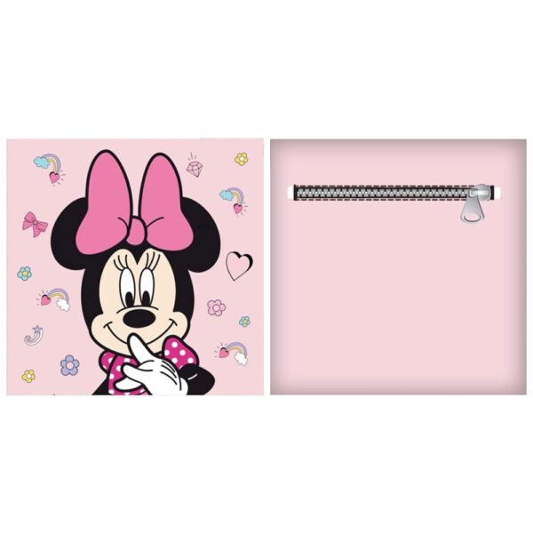 Disney Mimmi Pigg dekorativ kudde med avtagbart överdrag 35x35 cm sammet