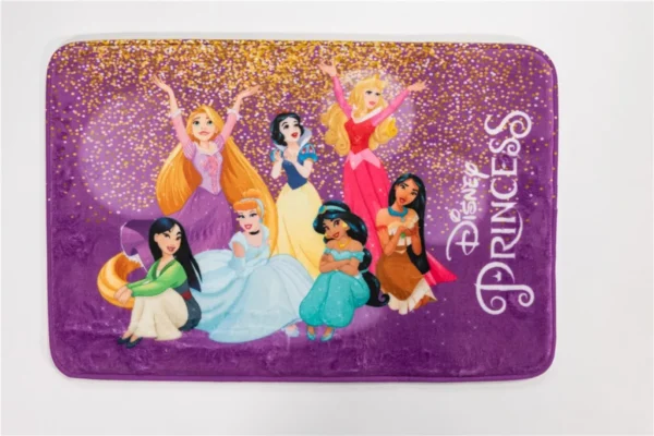 Disney Prinsessor Party badrumsmatta, dörrmatta 40x60 cm