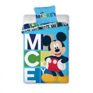 Disney Mickey Timeless Character påslakan 140x200 cm, örngott 63x63 cm i mikrofiber