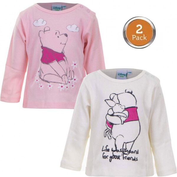 Disney Nalle Puh baby t-shirt, 2-pack 68/74 cm