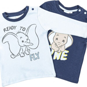 Disney Dumbo baby t-shirt, set med 2 st 62/68 cm
