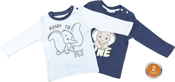 Disney Dumbo baby t-shirt, topp 2-pack 86/92 cm