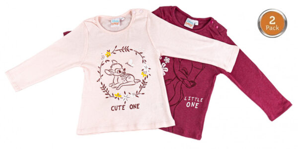 Disney Bambi baby t-shirt, set med 2, 74/80 cm