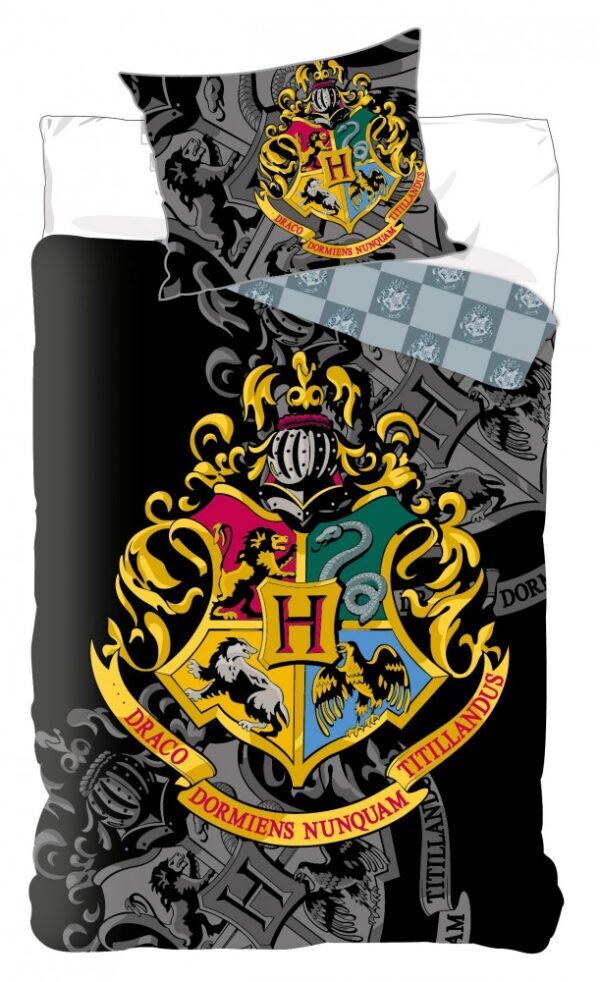 Harry Potter Crest påslakanset / bäddset 140x200 cm, 70x90 cm