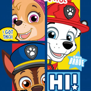 Paw Patrol fleecefilt 100x140 cm