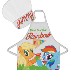 My Little Pony Rainbow Pizza barnförkläde 2-delars set