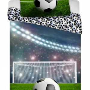 Fotboll barnbäddset 100x135 cm, 40x60 cm