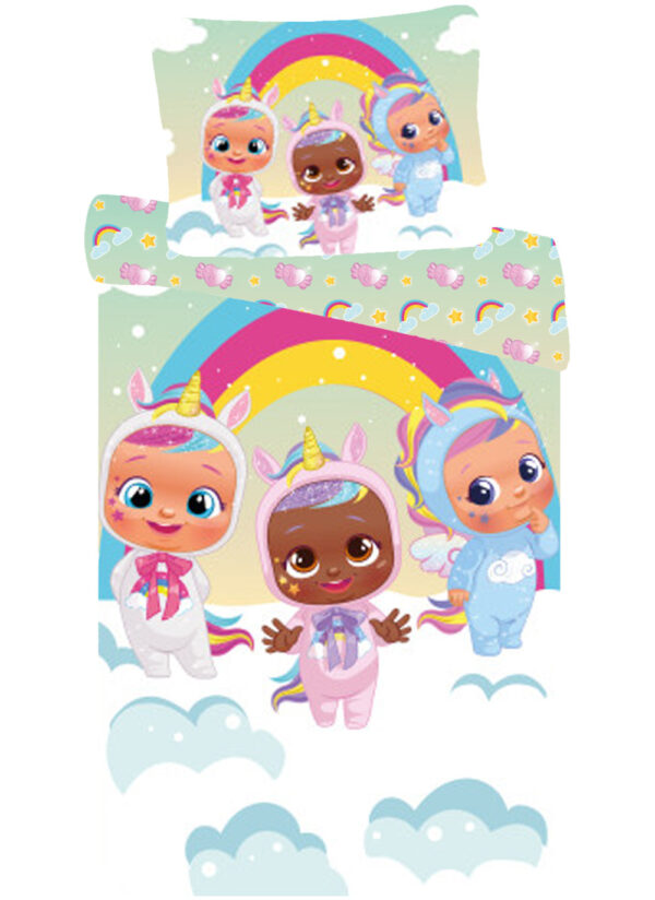 Cry Babies barns påslakanset 100x135 cm, 40x60 cm