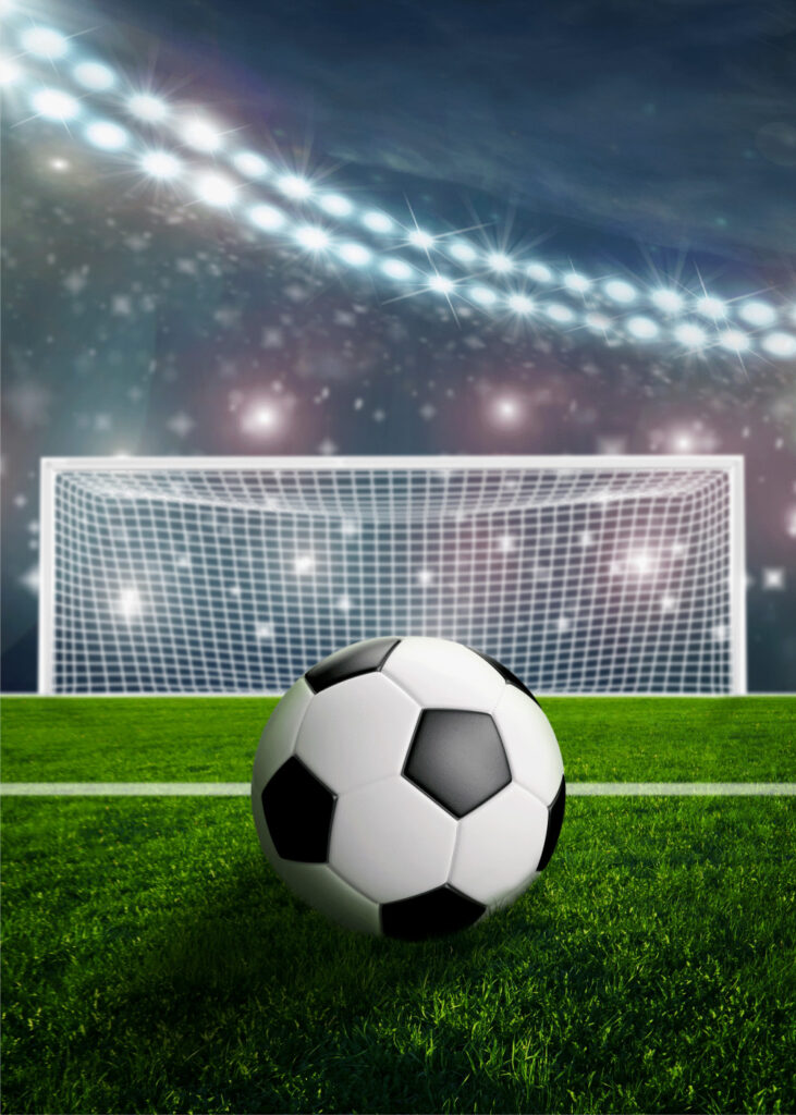 Fotbollsfilt i fleece 100x140 cm