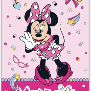 Disney Mimmi Pigg Rolig fleecefilt 100x140 cm