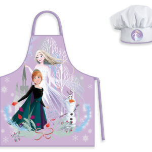 Disney Frozen lila höstförklädesset för barn, 2 delar
