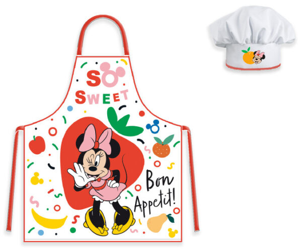 Disney Minnie So Sweet barnförkläde 2-delars set